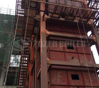50 tph DHX circulating fluidized bed boiler project